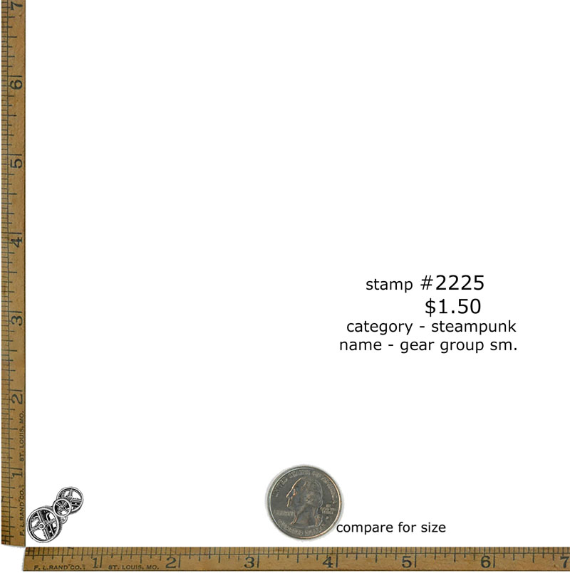 #2225 - Gear Group Sm. - Steampunk